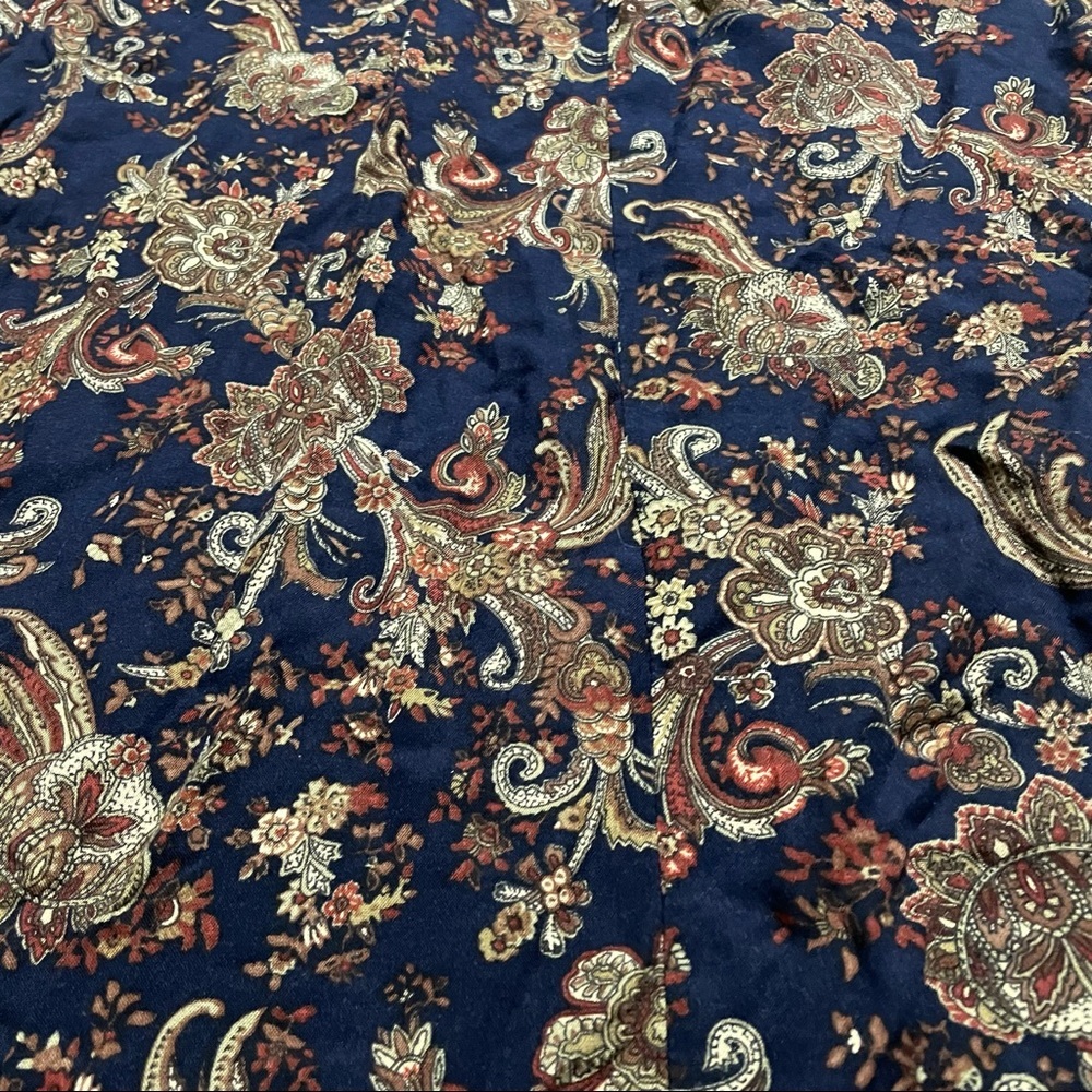 Herman Geist Paisley Patterned Midi Maxi Skirt Formal Casual Business Office - Picture 5 of 8
